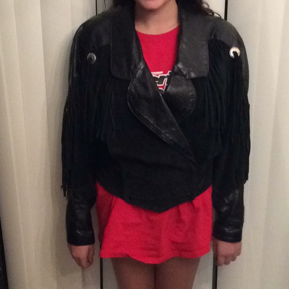 Phoenix Leather Jacket Size Small - image 2